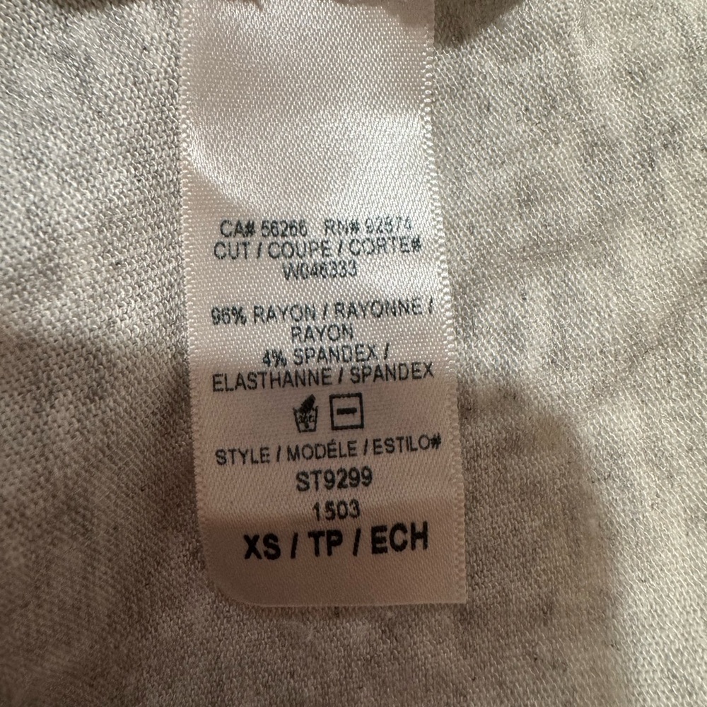 Splendid Light Gray Racerback Tank Top - Picture 7 of 7